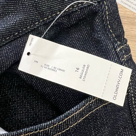 Old Navy Boys size 16 loose boot cut jeans adjustable waist - Picture 4 of 6